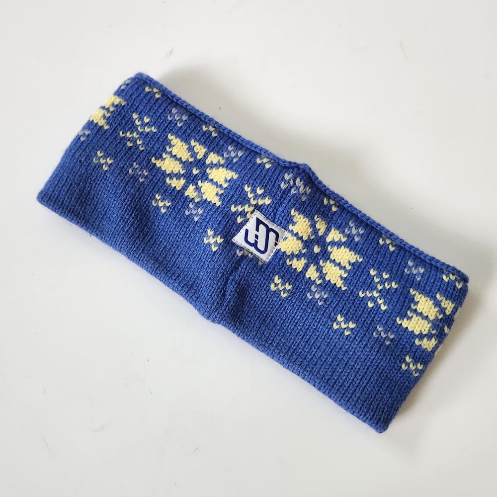 Murray Merkley Vintage Handmade Nordic Wool Headband Alpine Gorpcore Ski Winter